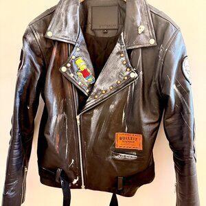 Custom Calf Leather Men's Jacket (New without Tags)